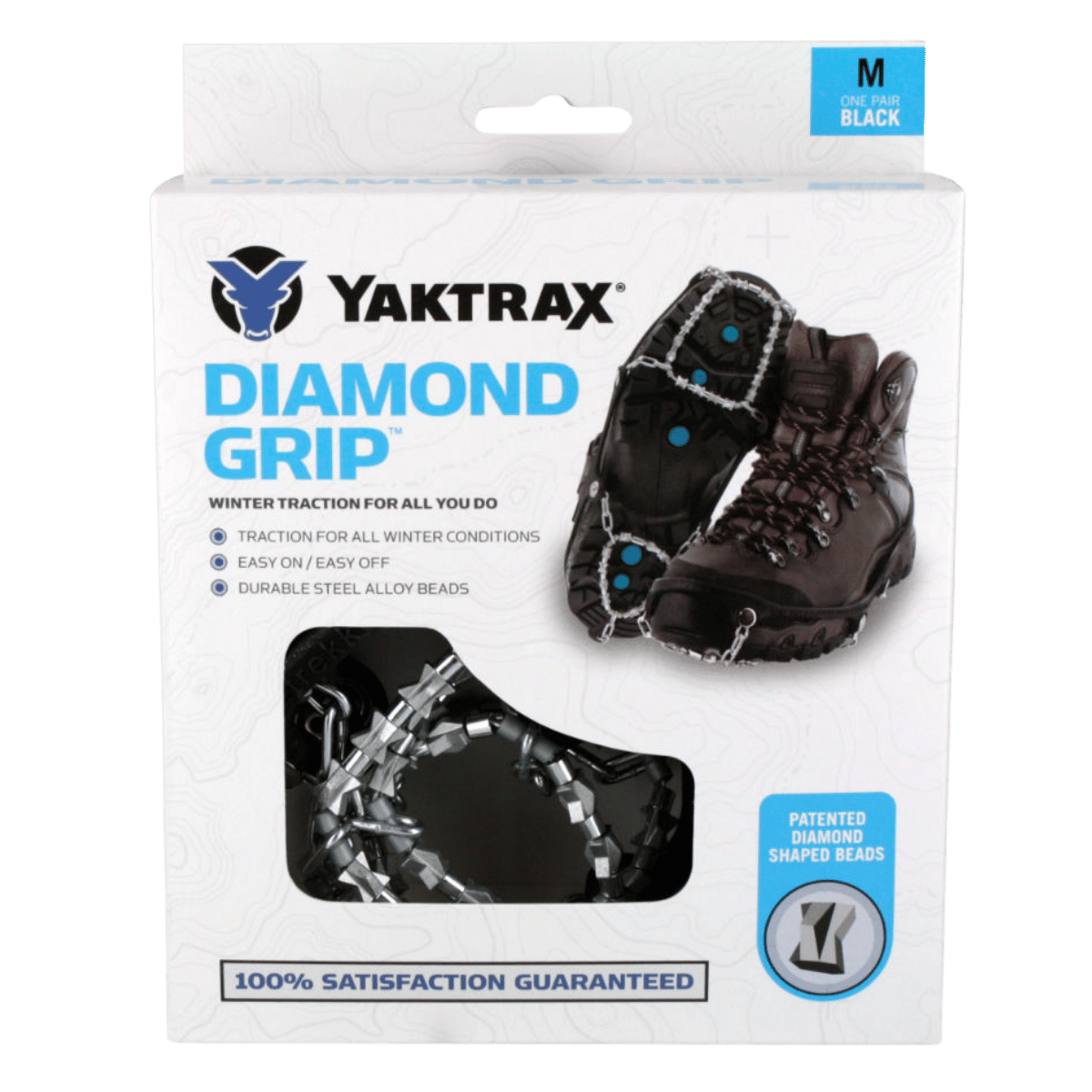YAKTRAX YAKTRAX DIAMOND GRIP - BLACK