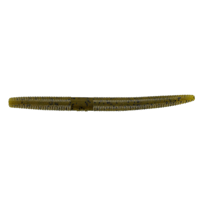 Individual Yamamoto Senko worm Green Pumpkin/Black 5"