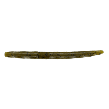 Individual Yamamoto Senko worm Green Pumpkin/Black 5"