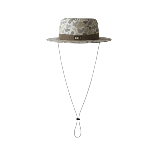 YETI CAMO BOONIE HAT - LG/XL - WASHED CAMO - FRONT VIEW