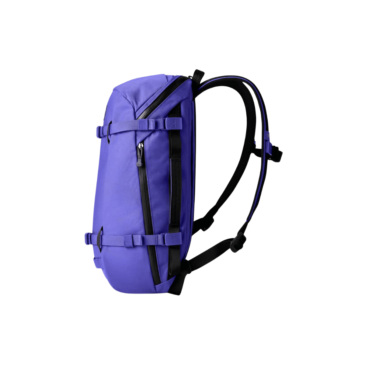 YETI 22L CROSSROADS BACKPACK - ULTRAMARINE VIOLET - SIDE VIEW