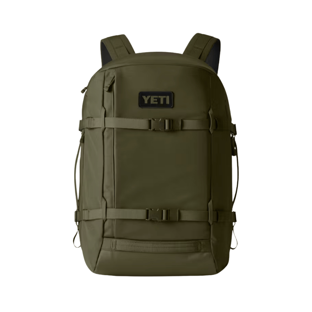YETI 35L CROSSROADS BACKPACK - OLIVE - FRONT VIEW