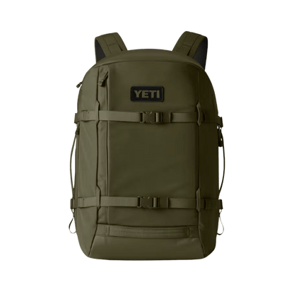 YETI 35L CROSSROADS BACKPACK - OLIVE - FRONT VIEW
