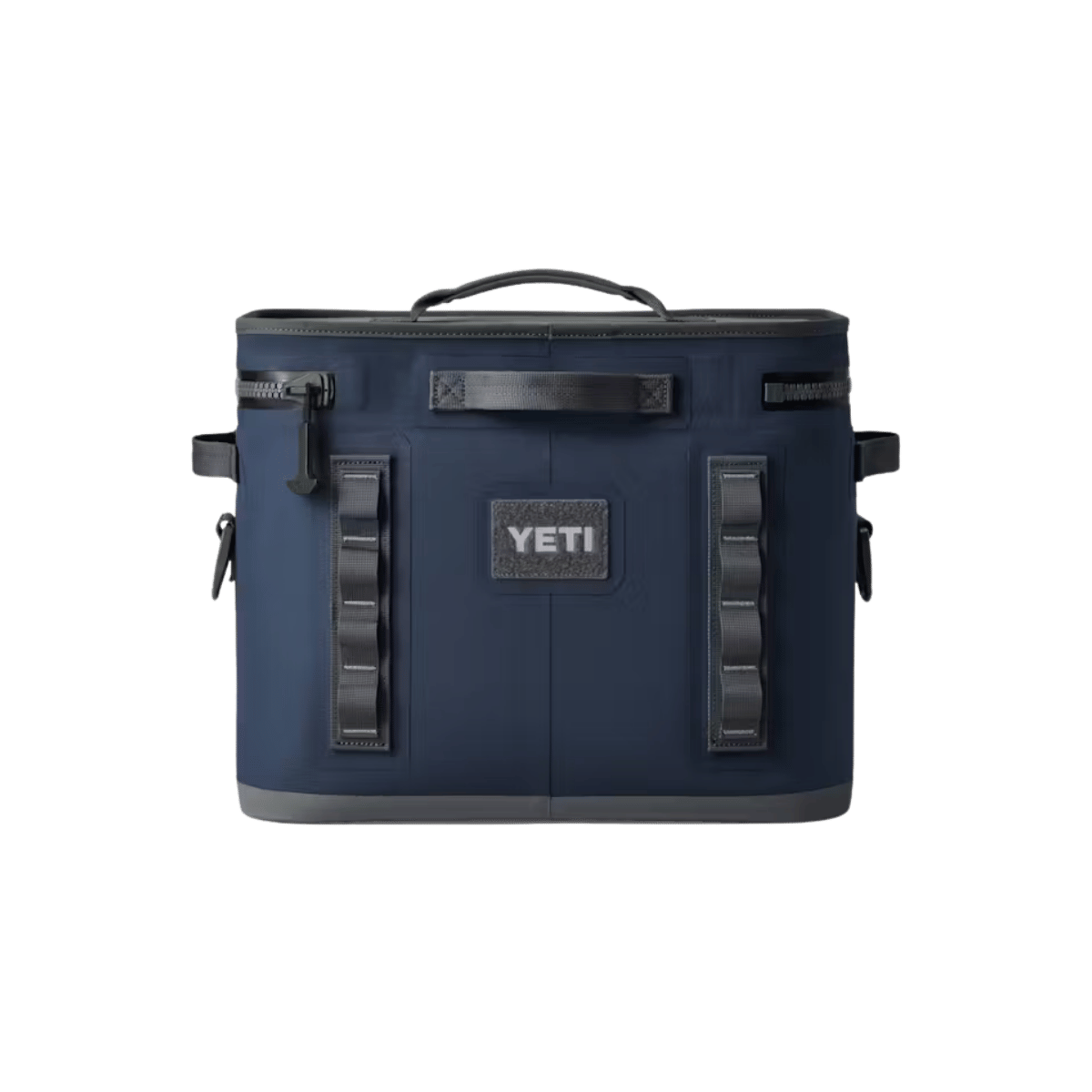 YETI HOPPER FLIP 18 SOFT COOLER - NAVY - BACK VIEW