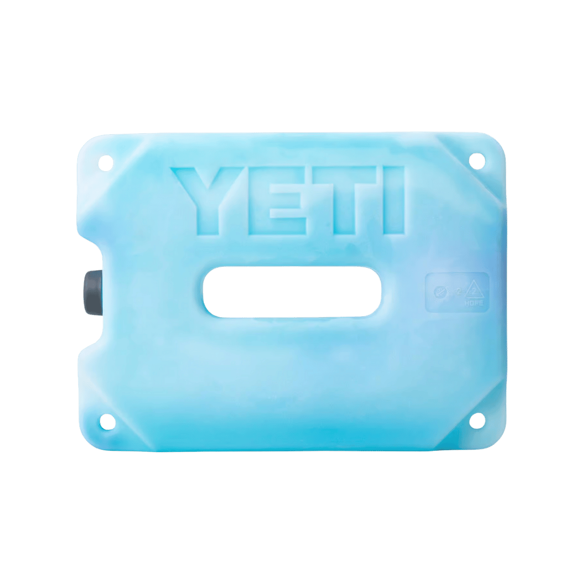 YETI ICE BLOCK - 2 LBS - 1 PACK - BLUE - FRONT VIEW