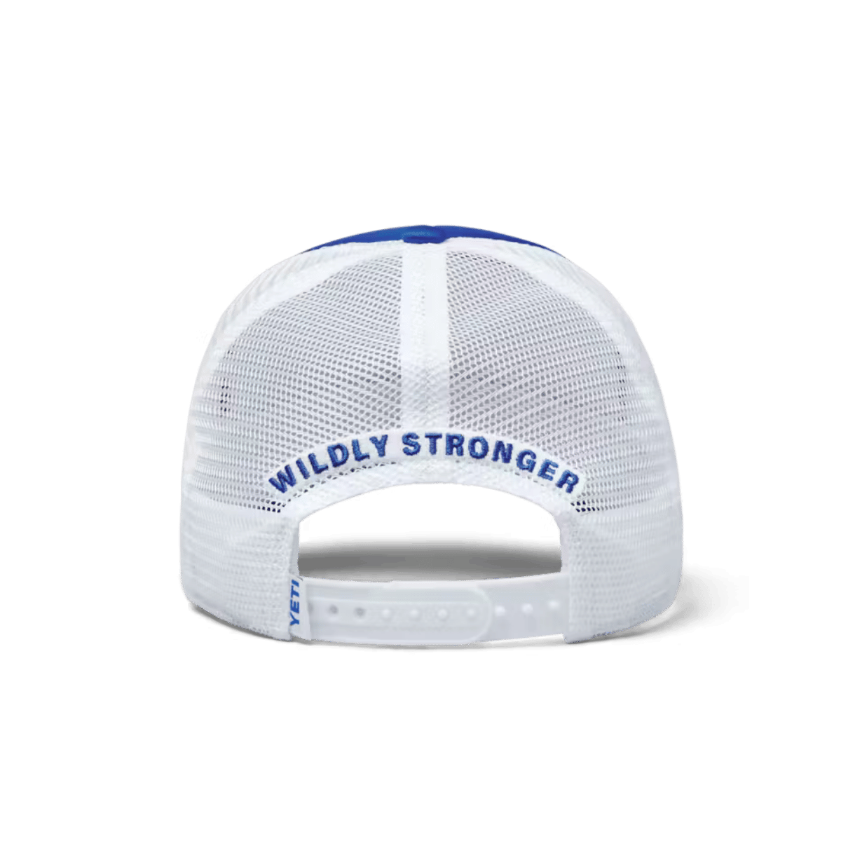 YETI MID PRO TRUCKER HAT - BLUE - BACK VIEW
