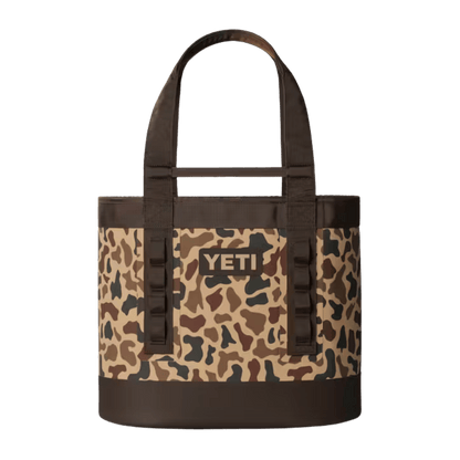 YETI PREMIUM CAMINO CARRYALL 35L - WETLANDS CAMO - FRONT VIEW