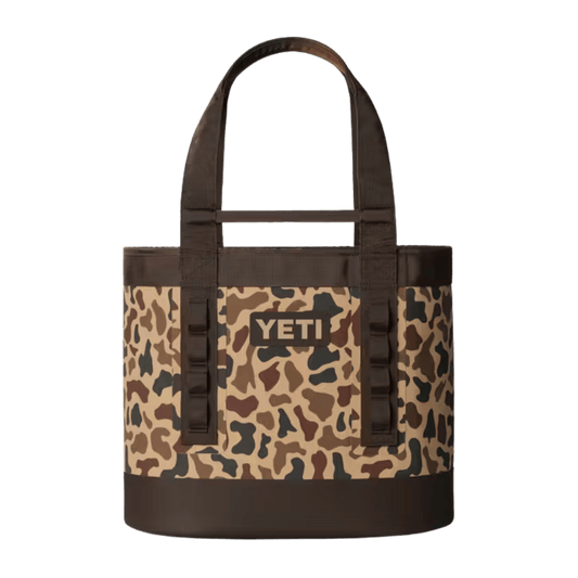 YETI PREMIUM CAMINO CARRYALL 35L - WETLANDS CAMO - FRONT VIEW