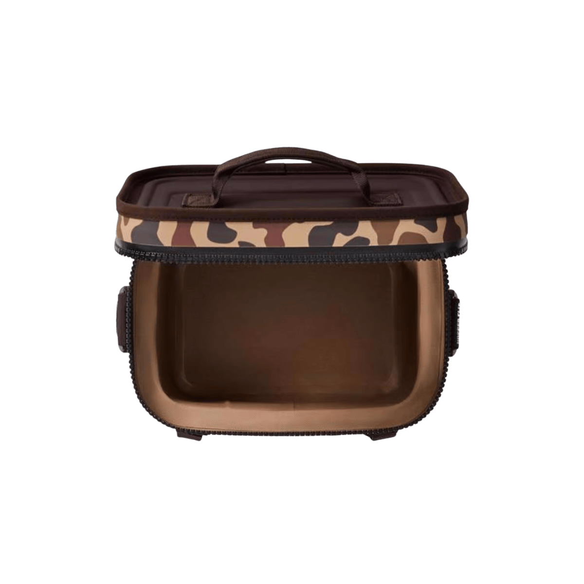 YETI PREMIUM HOPPER FLIP 8 - WETLANDS CAMO - INSIDE VIEW