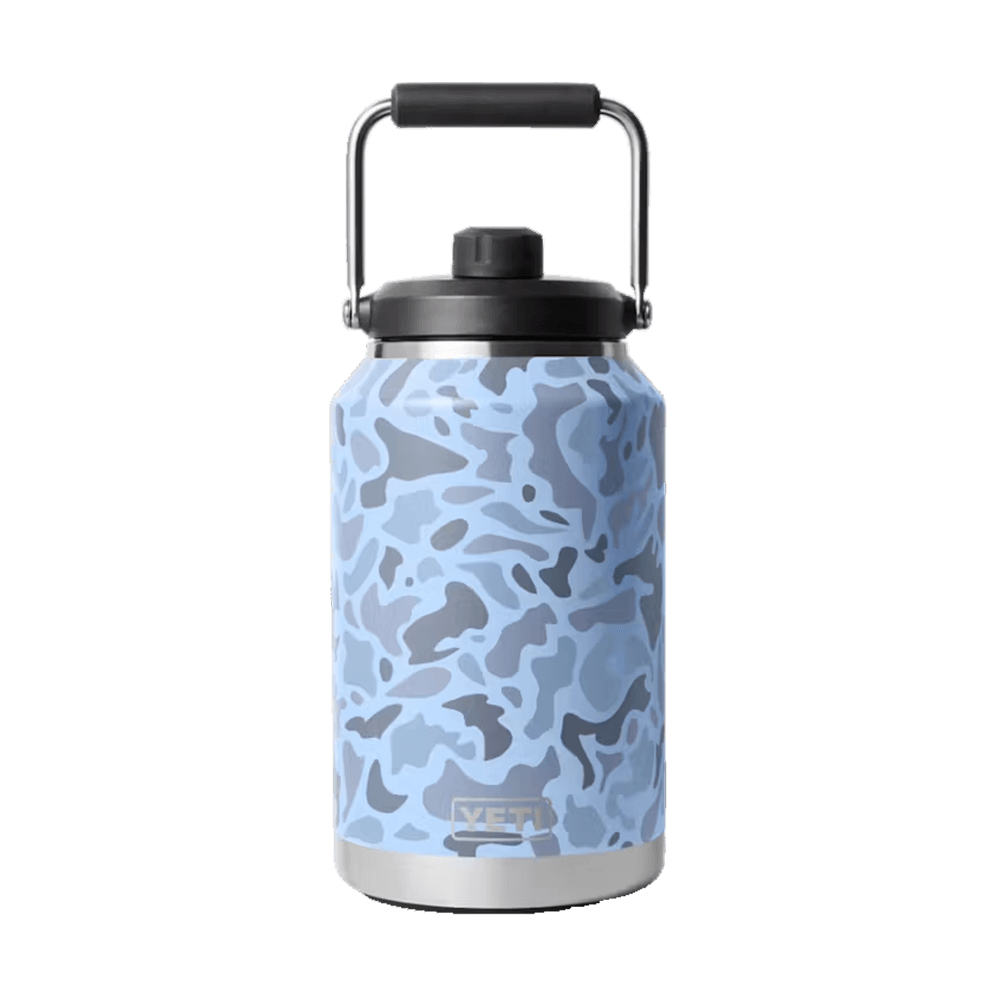 YETI PREMIUM RAMBLER 1 GAL JUG 2.0 - BLUE CAMO
