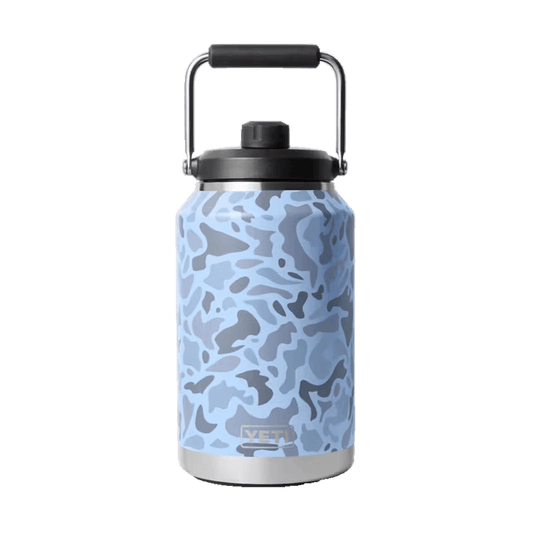 YETI PREMIUM RAMBLER 1 GAL JUG 2.0 - BLUE CAMO