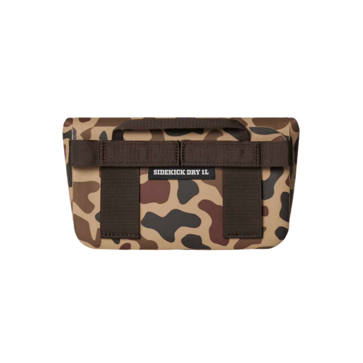 YETI PREMIUM SIDEKICK DRY GEAR CASE 1L - WETLANDS CAMO - BACK VIEW