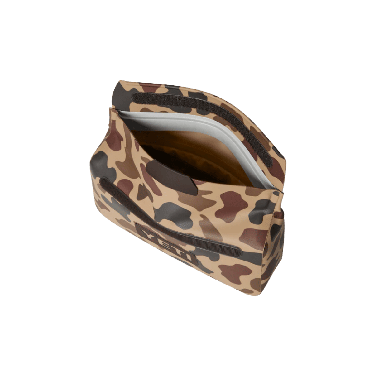 YETI PREMIUM SIDEKICK DRY GEAR CASE 1L - WETLANDS CAMO - TOP INSIDE VIEW