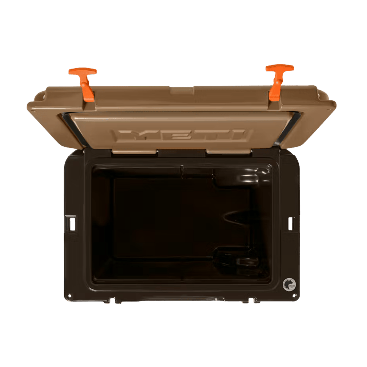 YETI PREMIUM TUNDRA HAUL COOLER - WETLANDS CAMO - INSIDE TOP VIEW