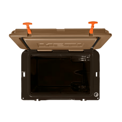 YETI PREMIUM TUNDRA HAUL COOLER - WETLANDS CAMO - INSIDE TOP VIEW