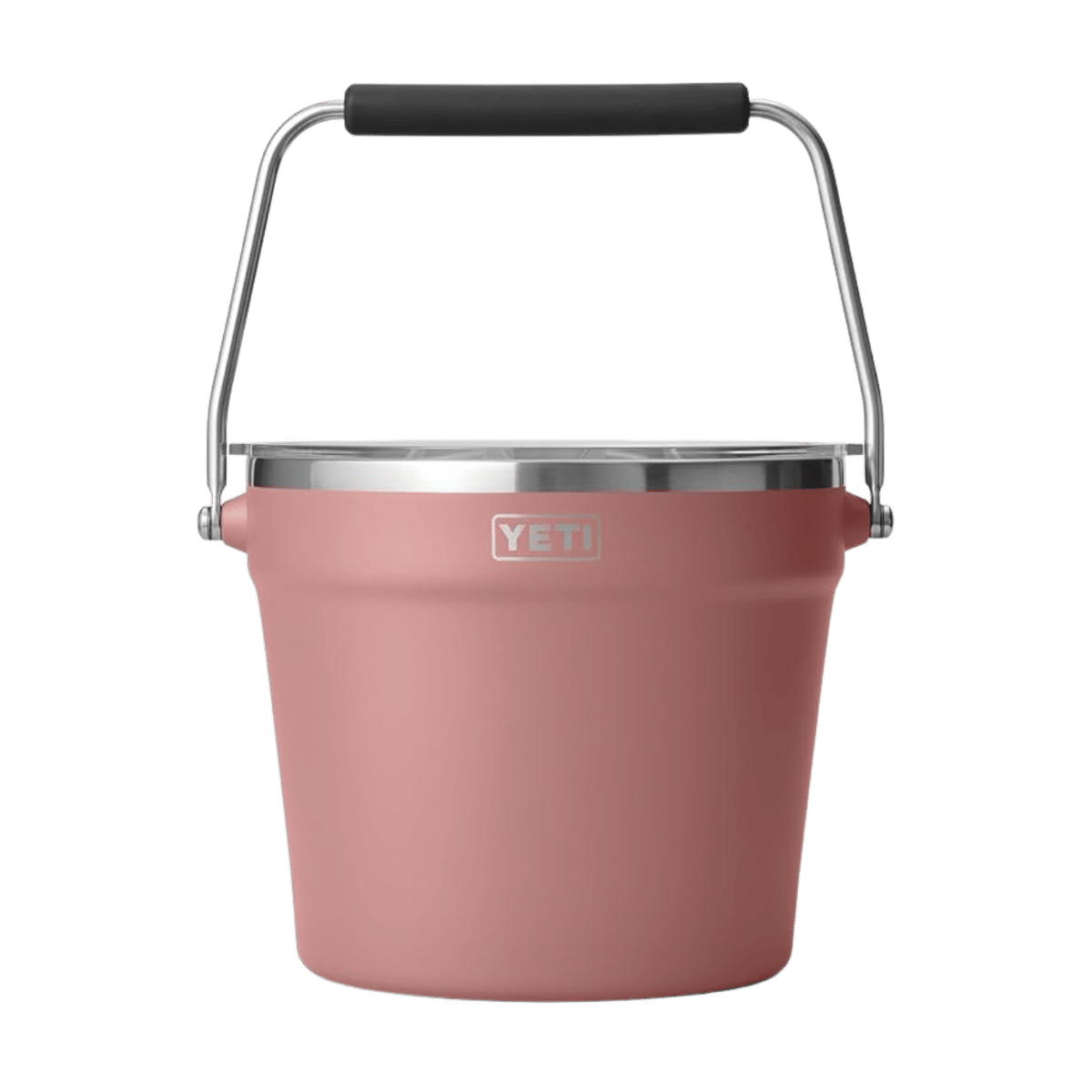 YETI RAMBLER BEVERAGE ICE BUCKET - SAND STONE PINK