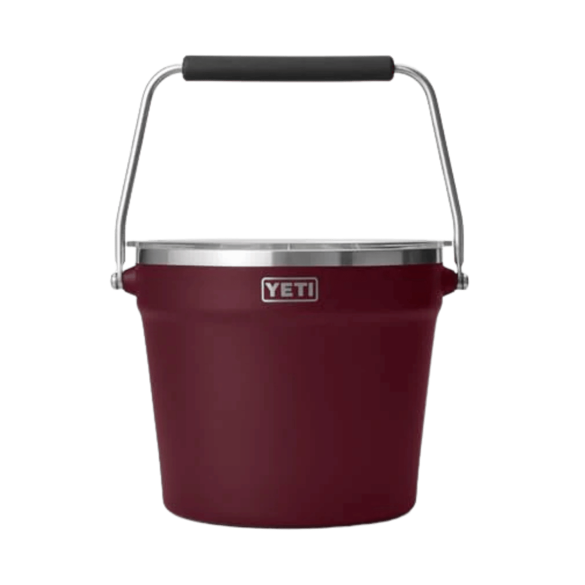 YETI RAMBLER BEVERAGE ICE BUCKET - WILD VINE RED
