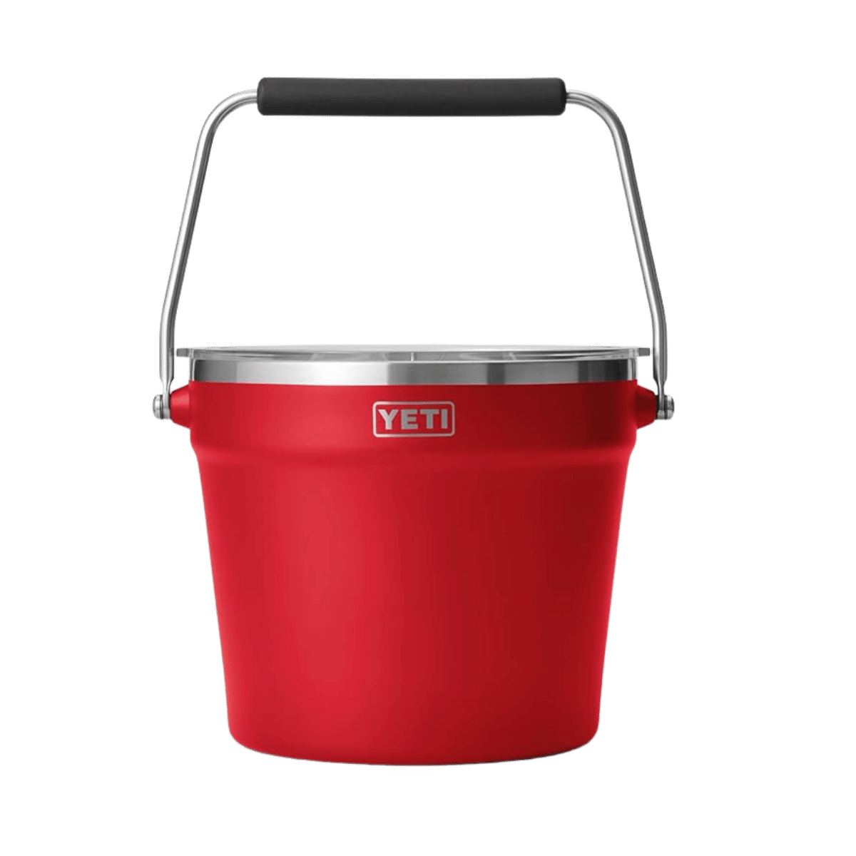 YETI RAMBLER BEVERAGE ICE BUCKET - RESCUE RED