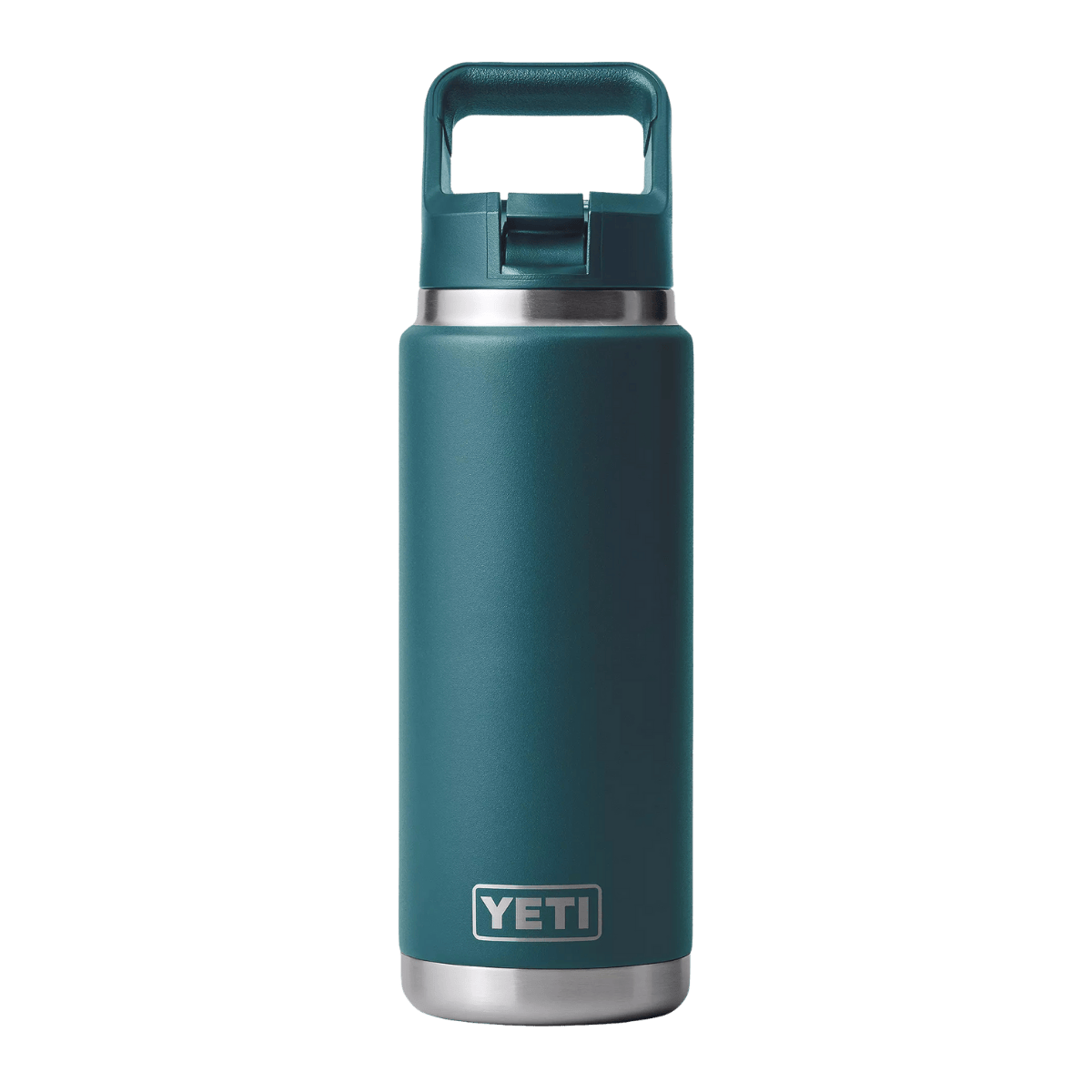 YETI 26 OZ RAMBLER COLOR CAP STRAW BOTTLE - AGAVE TEAL