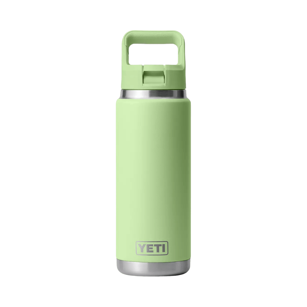 YETI 26 OZ RAMBLER COLOR CAP STRAW BOTTLE - KEY LIME