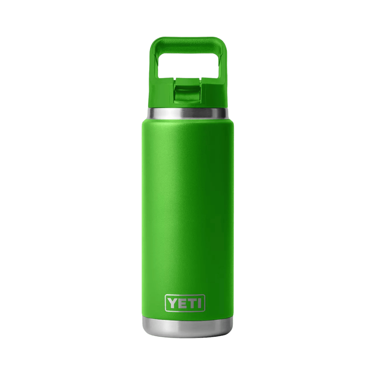 YETI 26 OZ RAMBLER COLOR CAP STRAW BOTTLE - CANOPY GREEN