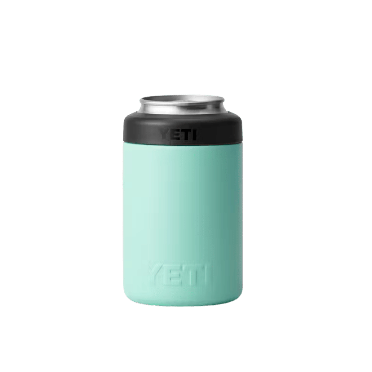 YETI RAMBLER COLSTER CAN INSULATOR - SEAFOAM - BACK VIEW