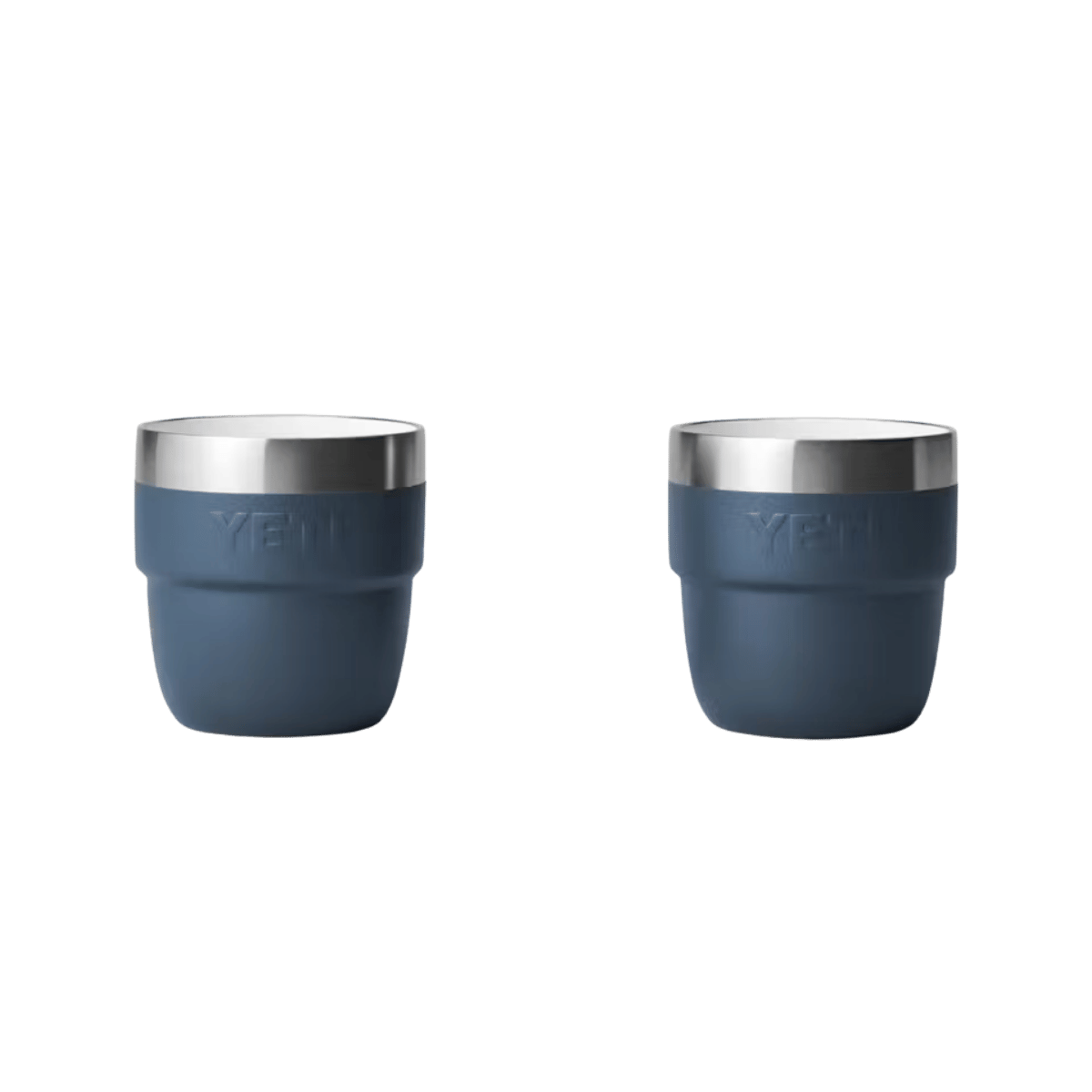 YETI 4 OZ RAMBLER ESPRESSO MUG - NAVY - BACK VIEW