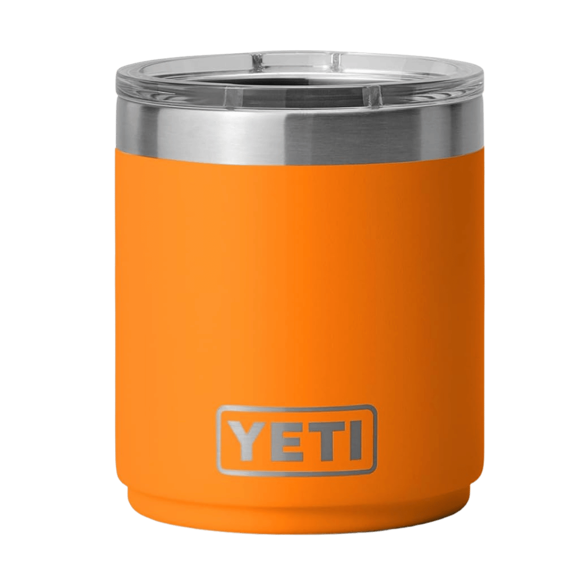 YETI RAMBLER 10 OZ LOWBALL  - KING CRAB ORANGE