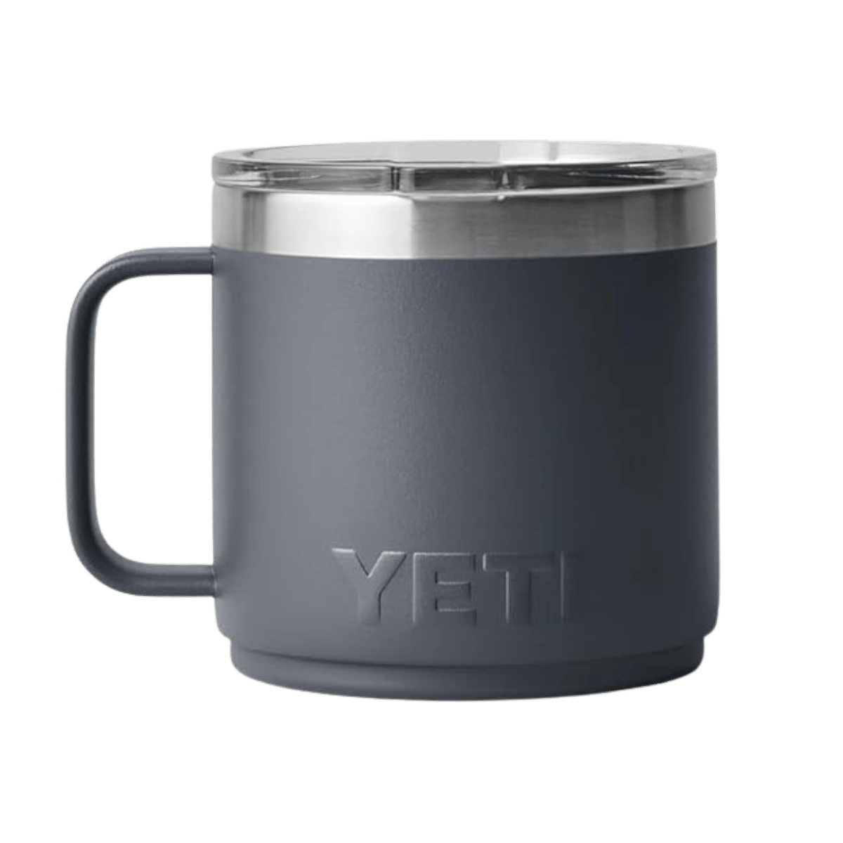 YETI 14 OZ RAMBLER MUG WITH LID - CHARCOAL