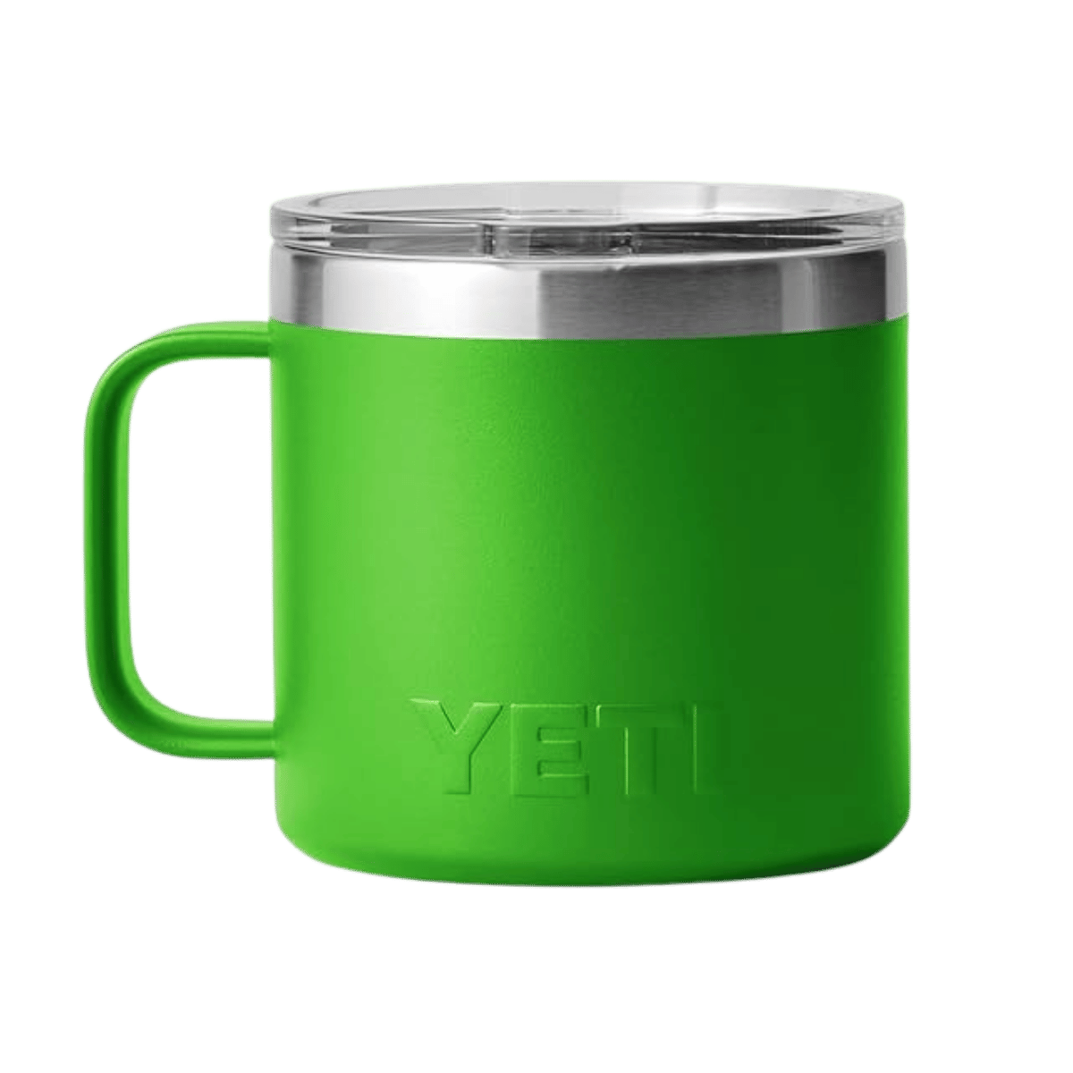 YETI 14 OZ RAMBLER MUG WITH LID - CANOPY GREEN