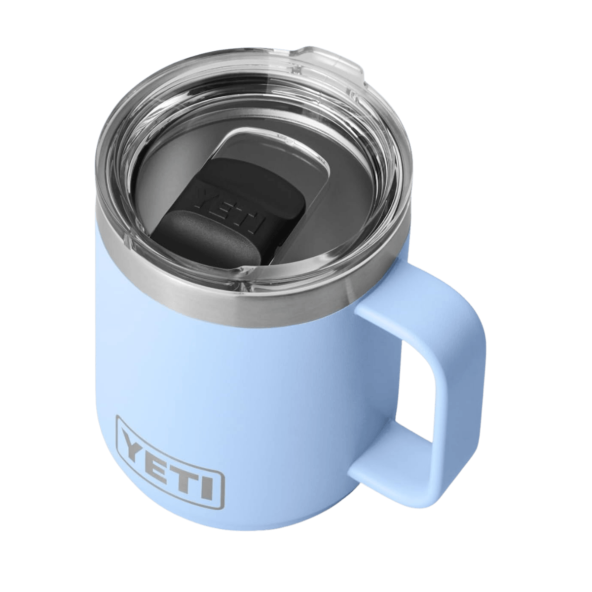 YETI 10 OZ RAMBLER MUG WITH MAGSLIDER LID_2 - BIG SKY BLUE