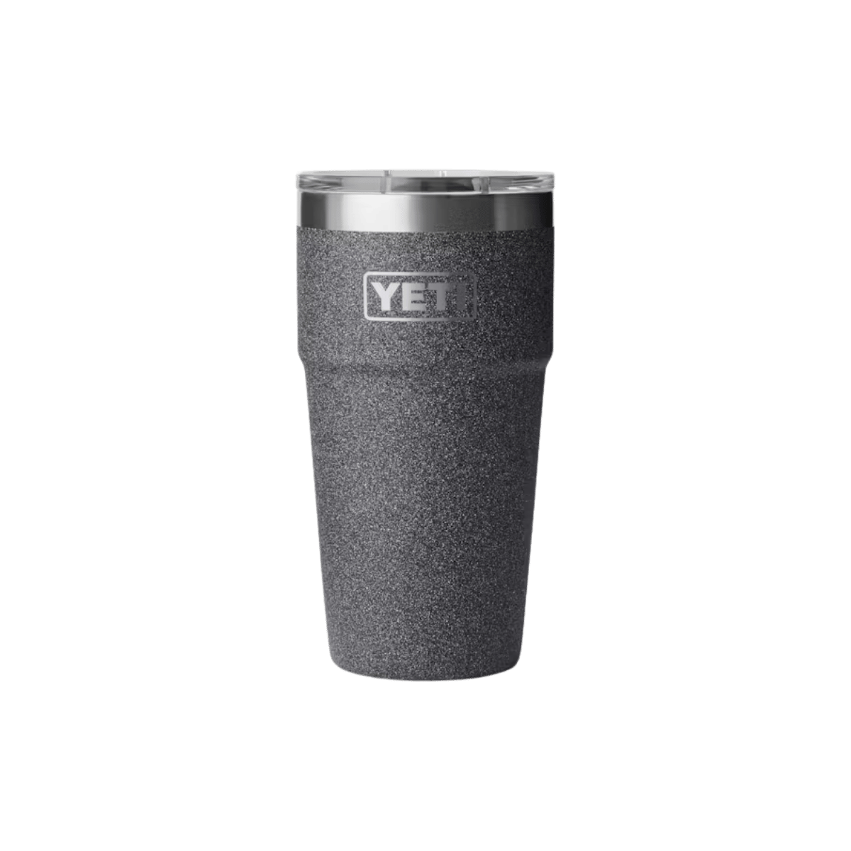 YETI RAMBLER 20 OZ WITH MAGSLIDER STACKABLE CUP - BLACK STONE