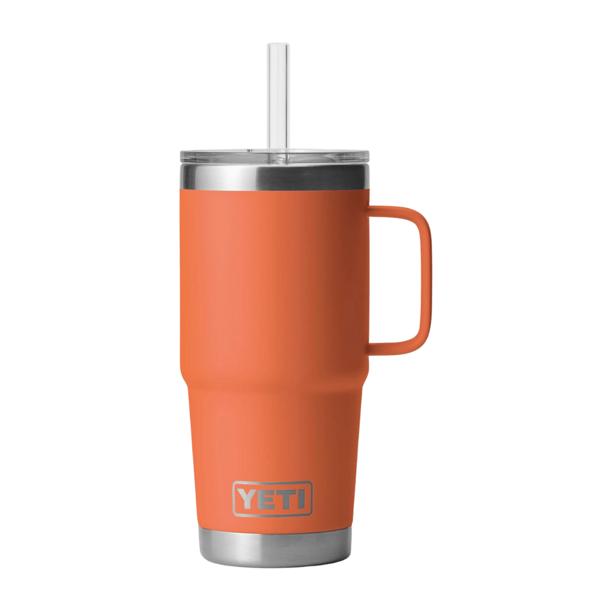 YETI RAMBLER 25 OZ TUMBLER STRAW MUG - HIGH DESERT CLAY