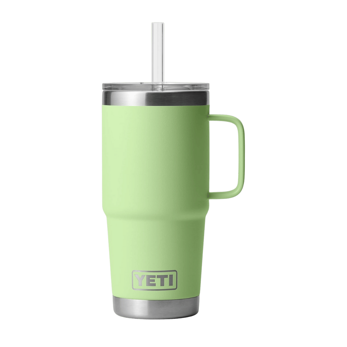 YETI RAMBLER 25 OZ TUMBLER STRAW MUG - KEY LIME