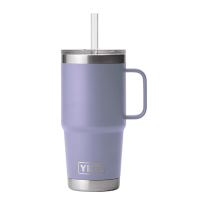 YETI RAMBLER 25 OZ TUMBLER STRAW MUG - COSMIC LILAC