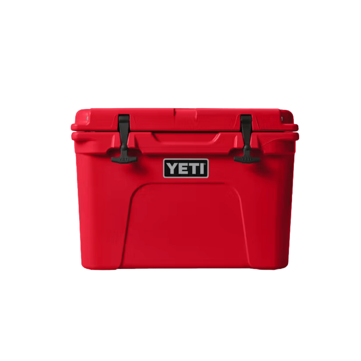 YETI TUNDRA 35 HARD COOLER_ RESCUE RED