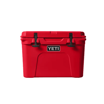 YETI TUNDRA 35 HARD COOLER_ RESCUE RED