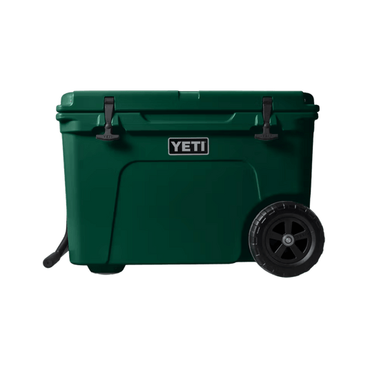 YETI TUNDRA HAUL WHEELED COOLER - BLACK FOREST GREEN