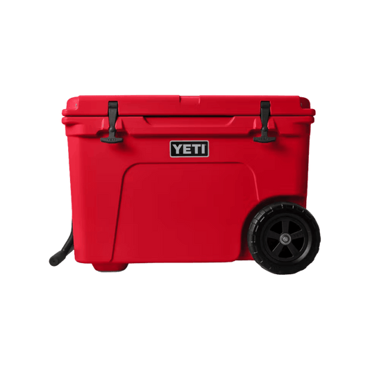 YETI TUNDRA HAUL WHEELED COOLER - RESCUE RED