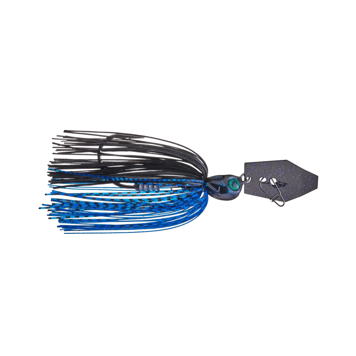 Z-MAN FISHING CHATTERBAIT ELITE EVO JIG BLACK BLUE