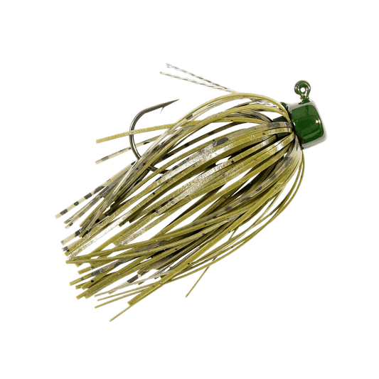 Z MAN FISHING FINESSE SHROOMZ MICRO JIG GREEN PUMPKIN