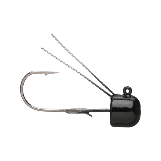 Z-MAN FISHING FINESSE SHROOMZ WEEDLESS BLACK IMAGE
