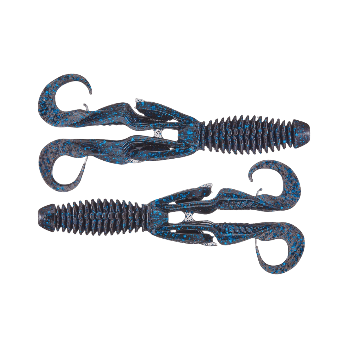 Z-MAN FISHING GREMLIN 4PK BLACK BLUE FLAKE