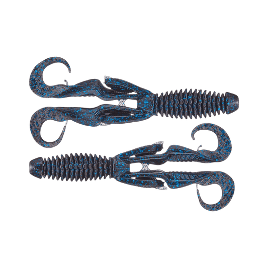 Z-MAN FISHING GREMLIN 4PK BLACK BLUE FLAKE