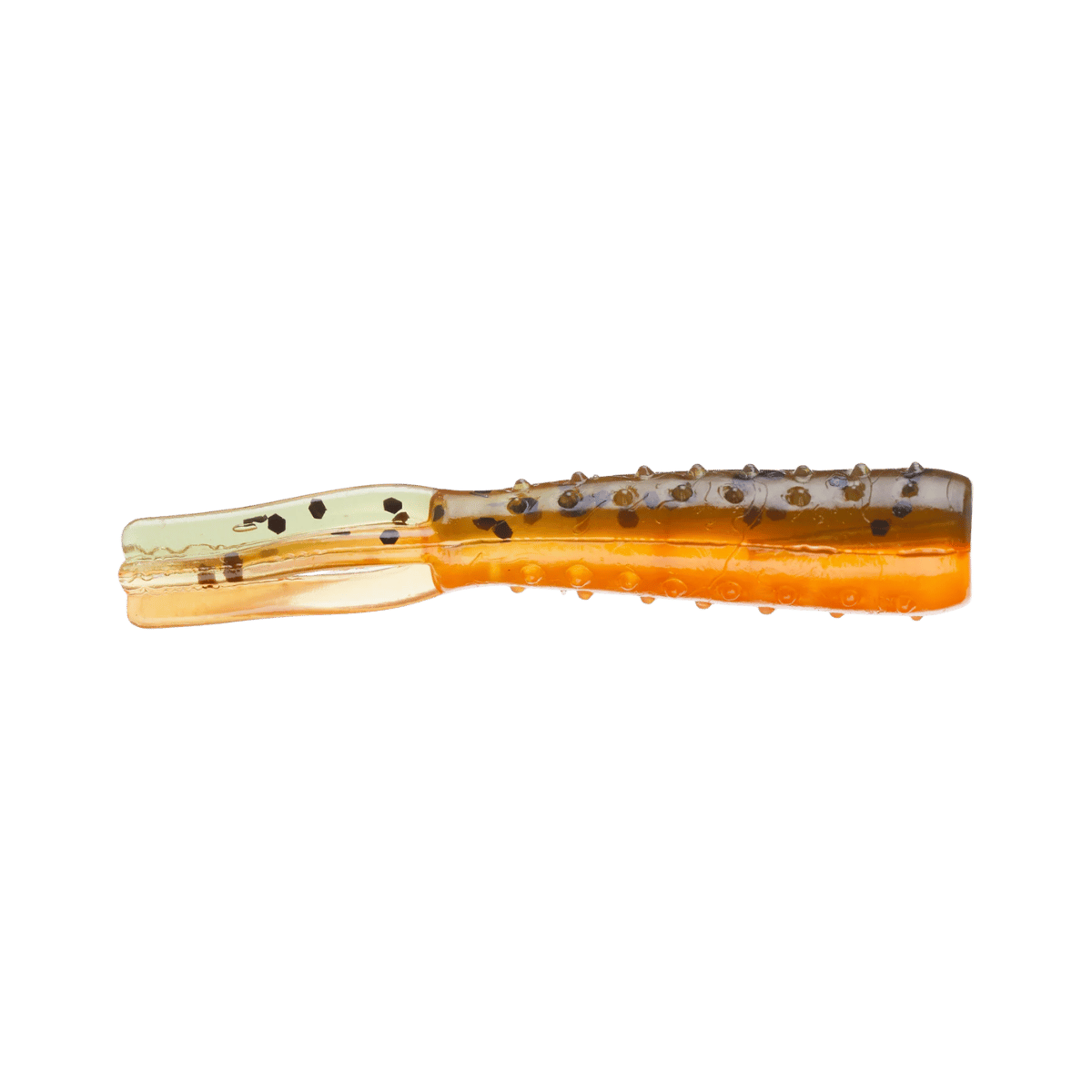 Z-MAN FISHING TINY TICKLERZ 8PK 1.75IN GREEN PUMPKIN ORANGE