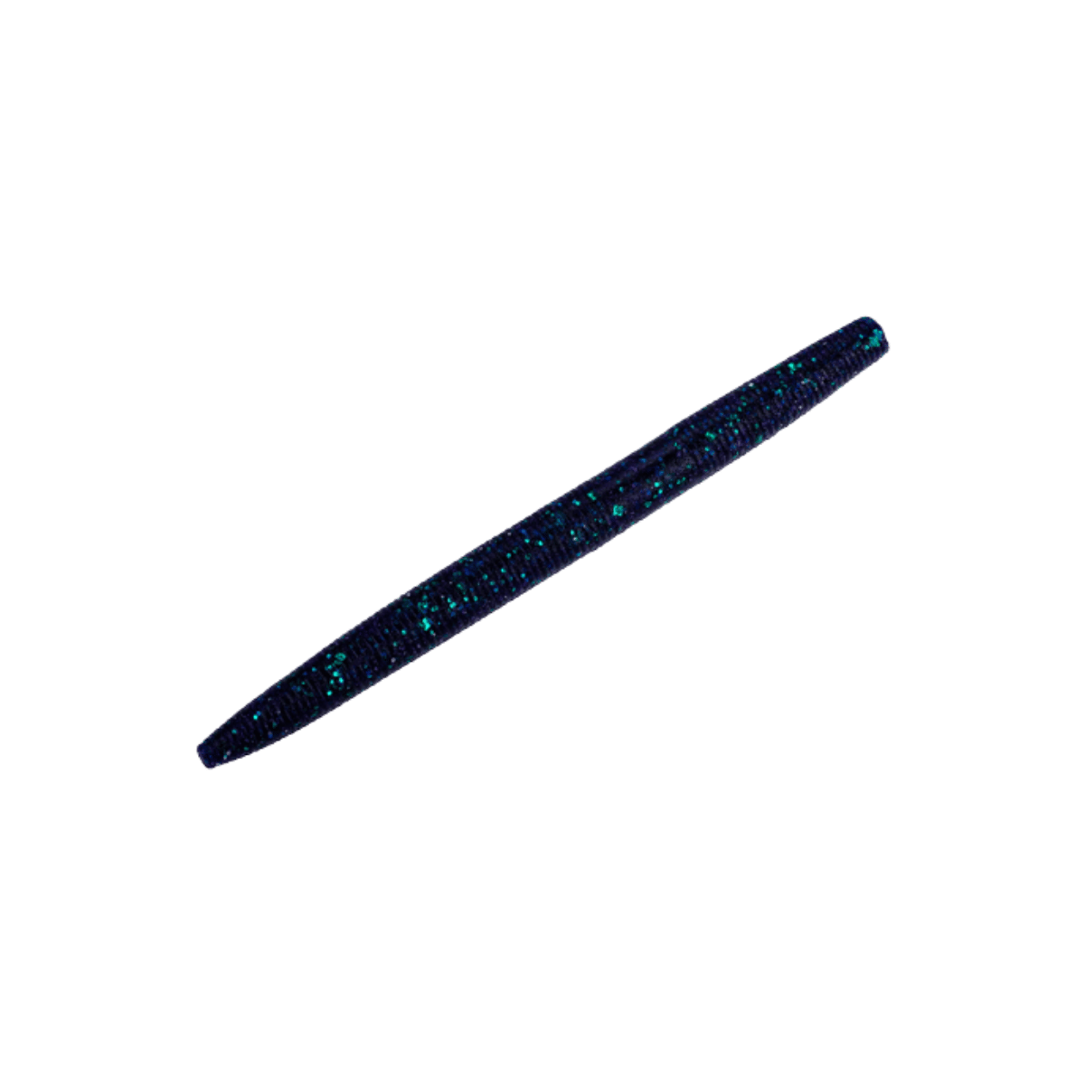 STRIKE KING 3X ZERO STICK WORM 6PK - 5IN JUNEBUG