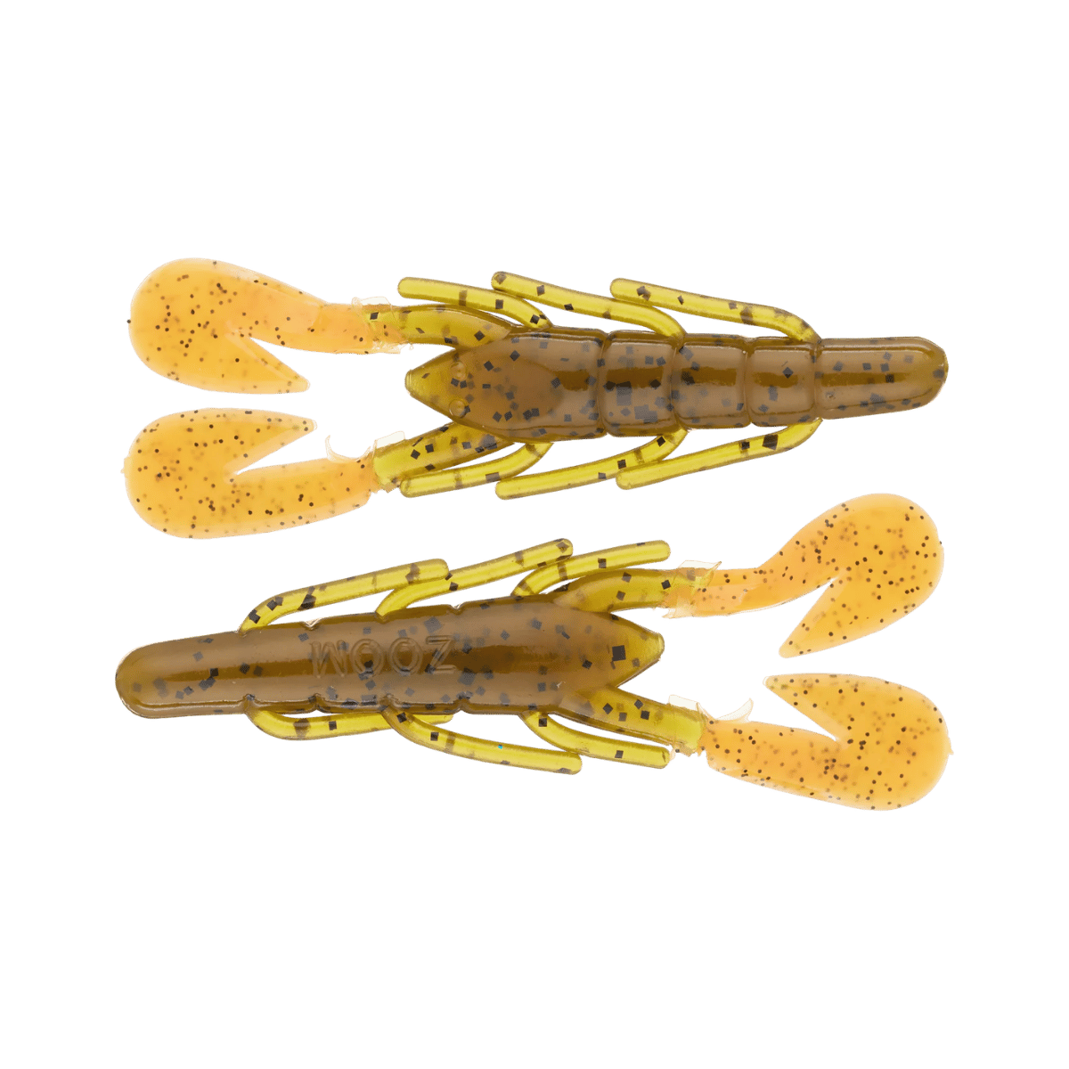 ZOOM ULTRA VIBE SPEED CRAW GREEN PUMPKIN ORANGE CLAW