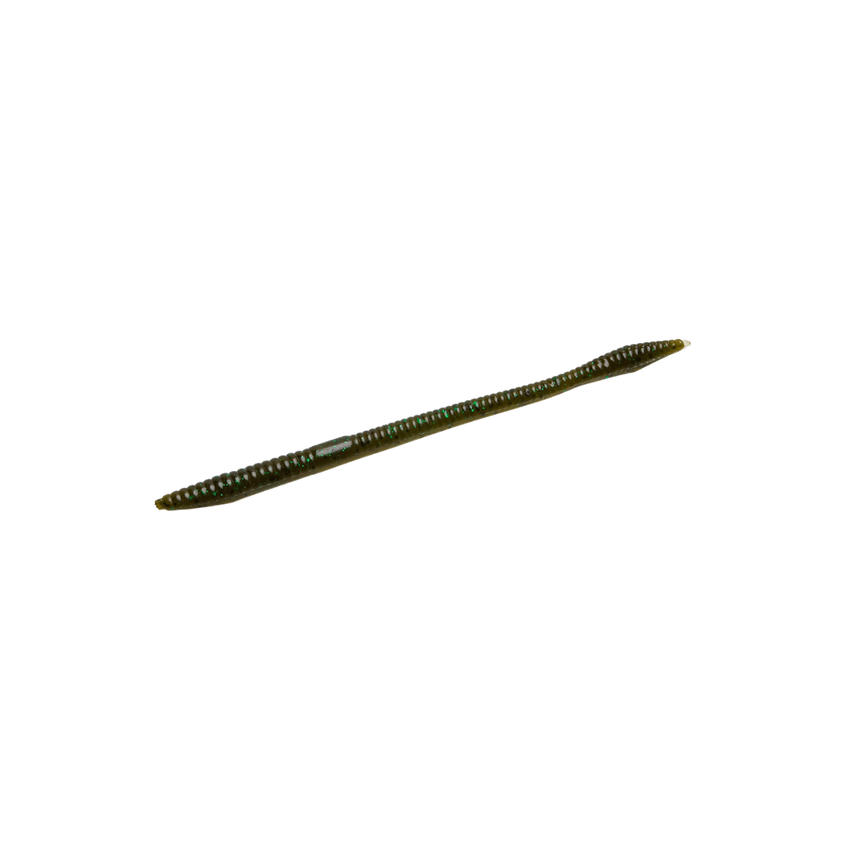 ZOOM TRICK WORM 20PK 6-1/2IN GREEN PUMPKIN GREEN 