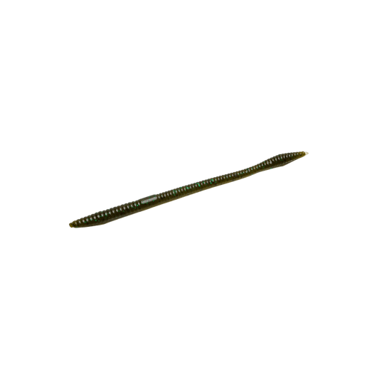 ZOOM TRICK WORM 20PK 6-1/2IN GREEN PUMPKIN GREEN 