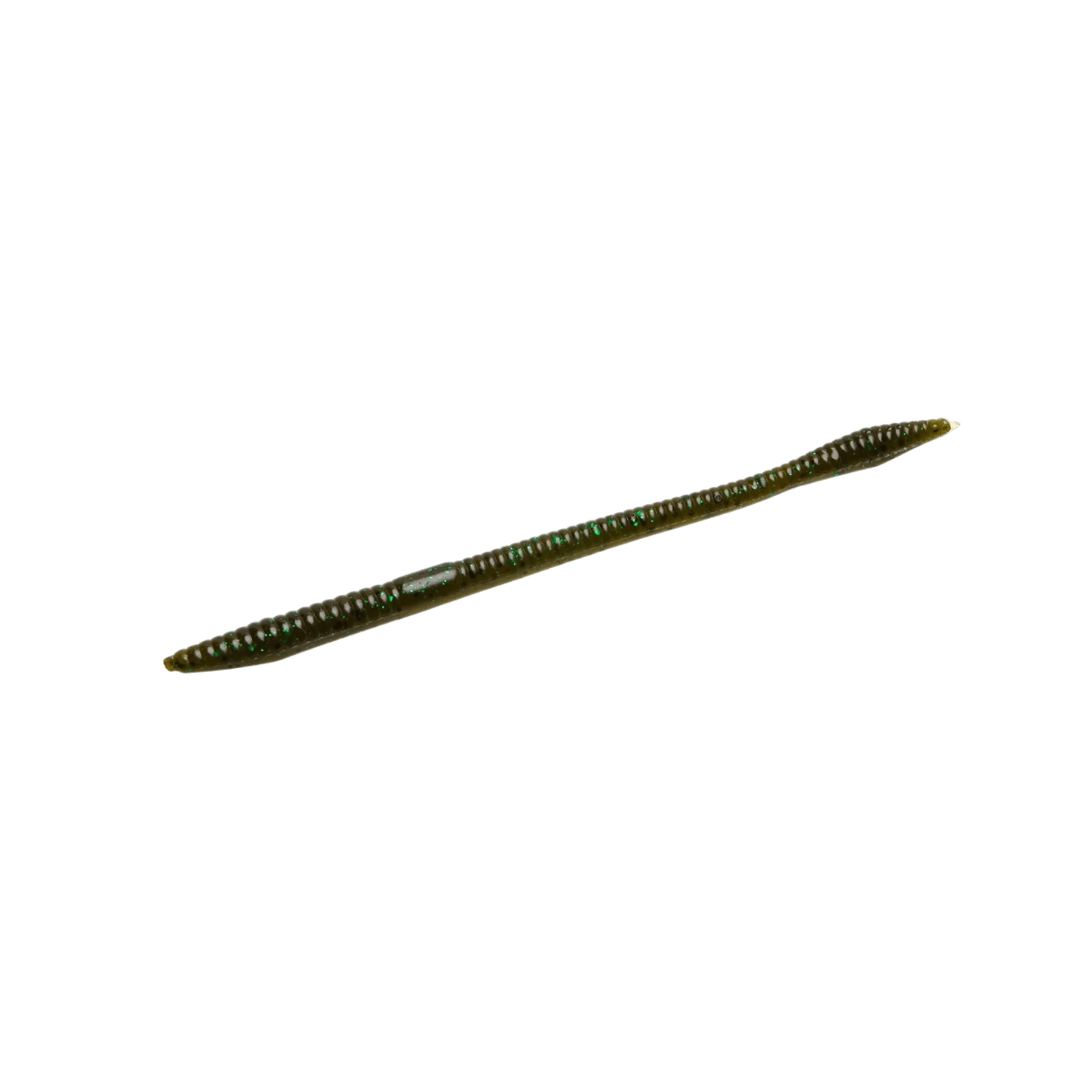 ZOOM TRICK WORM 6-1/2IN GREEN PUMPKIN